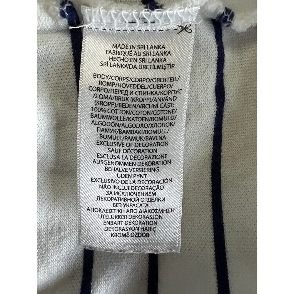 Polo Ralph Lauren Men's Classic-Fit Soft Cotton Shirt Sz L White French Navy